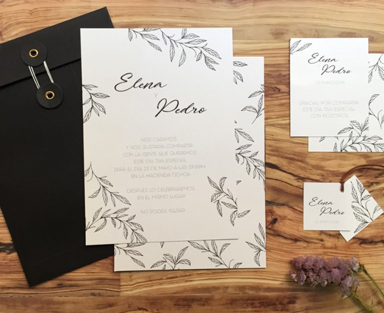 Invitaciones de boda