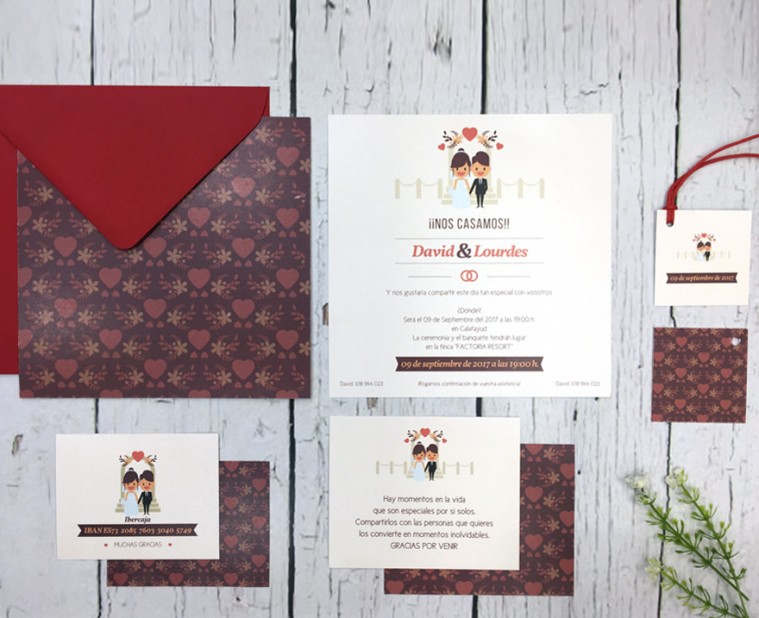 Invitaciones de boda económicas a través de internet Invitaciones de boda económicas a través de internet
