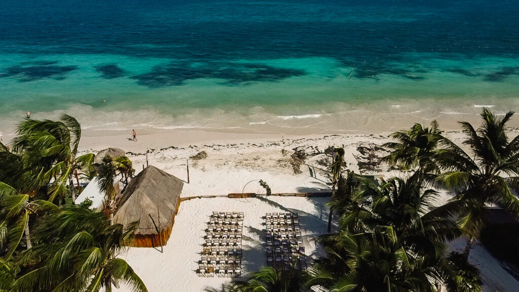 Celebrar la boda en la playa de Cancún